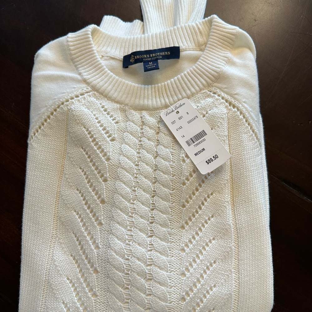 Brooks Brothers Women’s Cotton Sweater